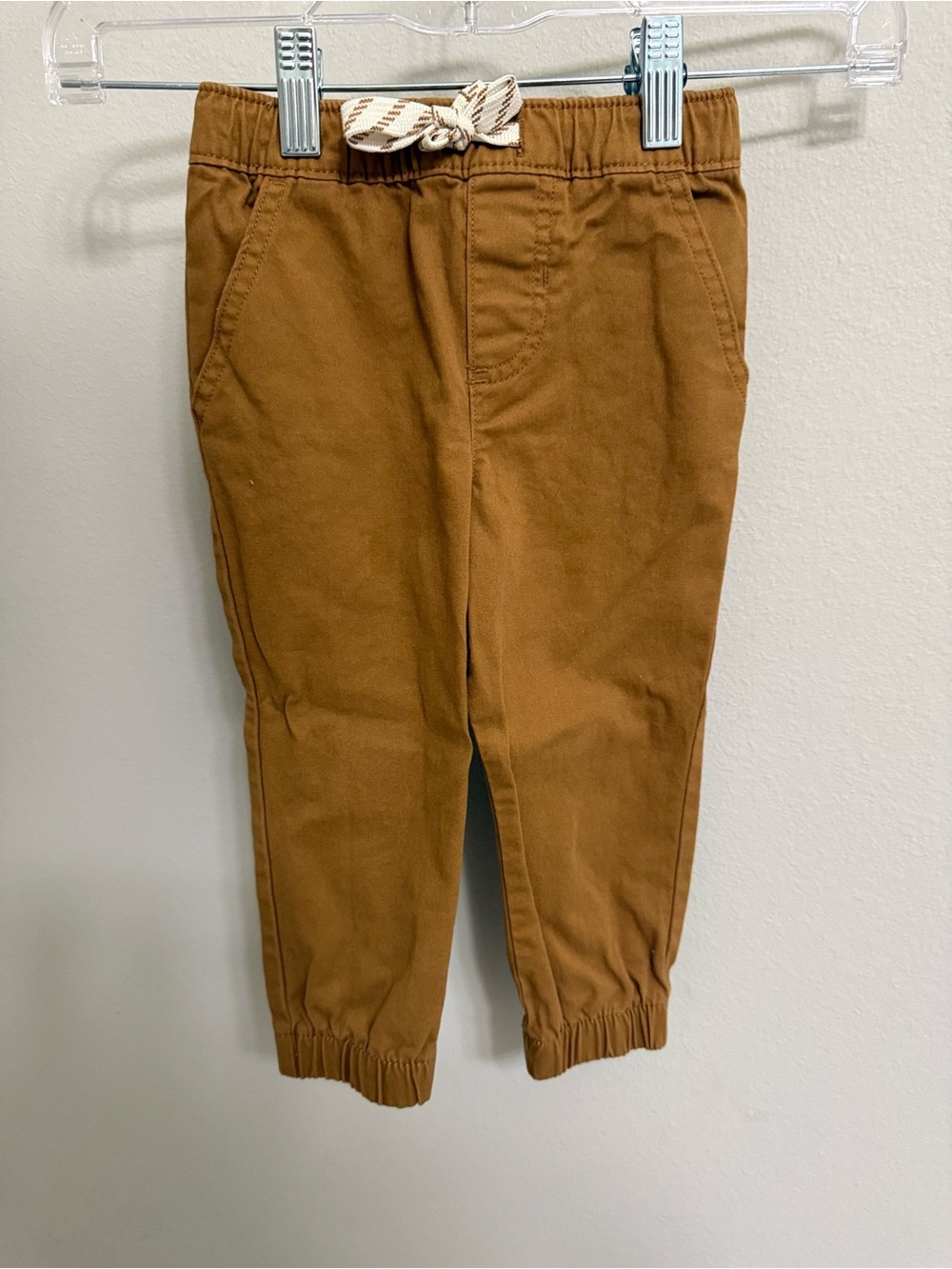 Garanimals 2T Toddler Brown Jogger Pants Elastic Waist Trailblazer